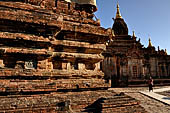 Bagan Myanmar. Dhammayazika pagoda. 